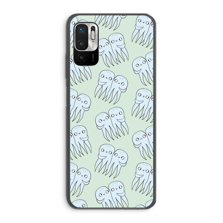 Octopussen: Xiaomi Redmi Note 10 5G Transparant Hoesje