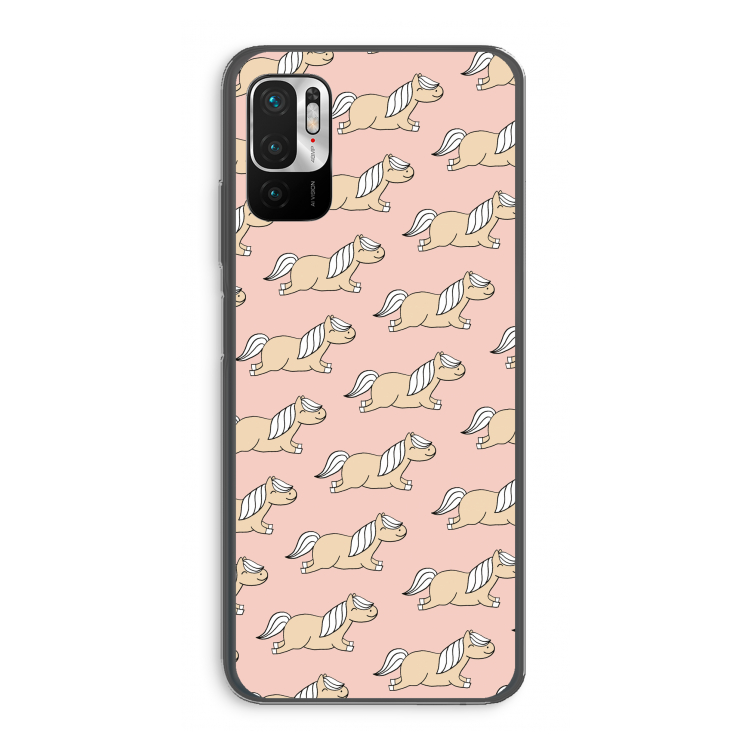 Ponys: Xiaomi Redmi Note 10 5G Transparant Hoesje