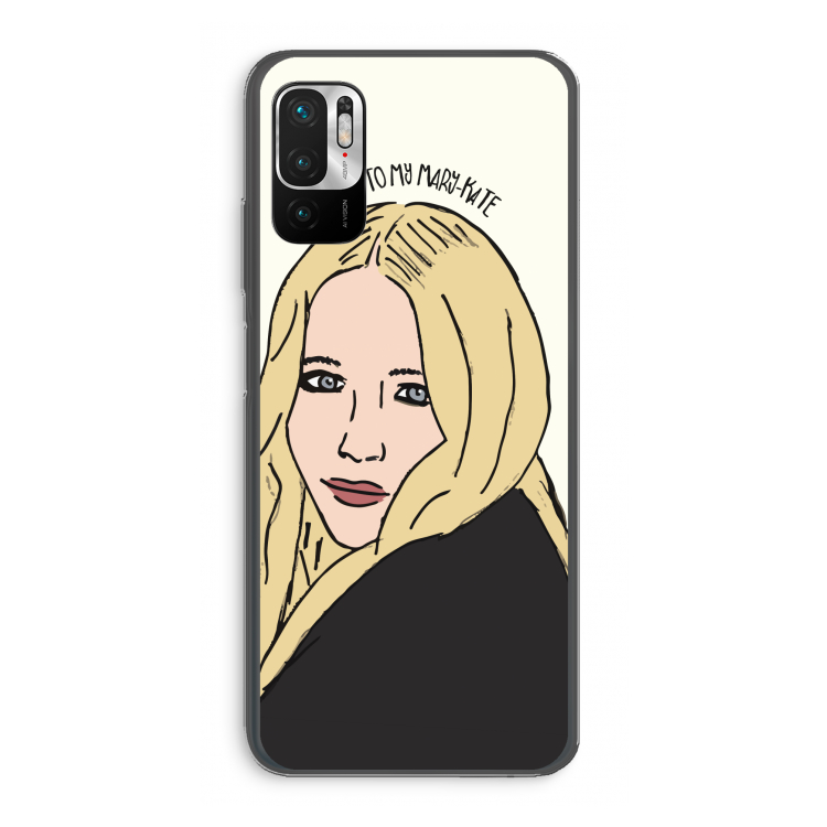 Mary Kate: Xiaomi Redmi Note 10 5G Transparant Hoesje