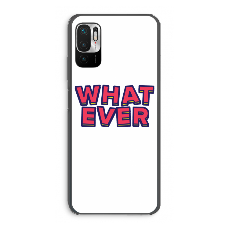 Whatever: Xiaomi Redmi Note 10 5G Transparant Hoesje