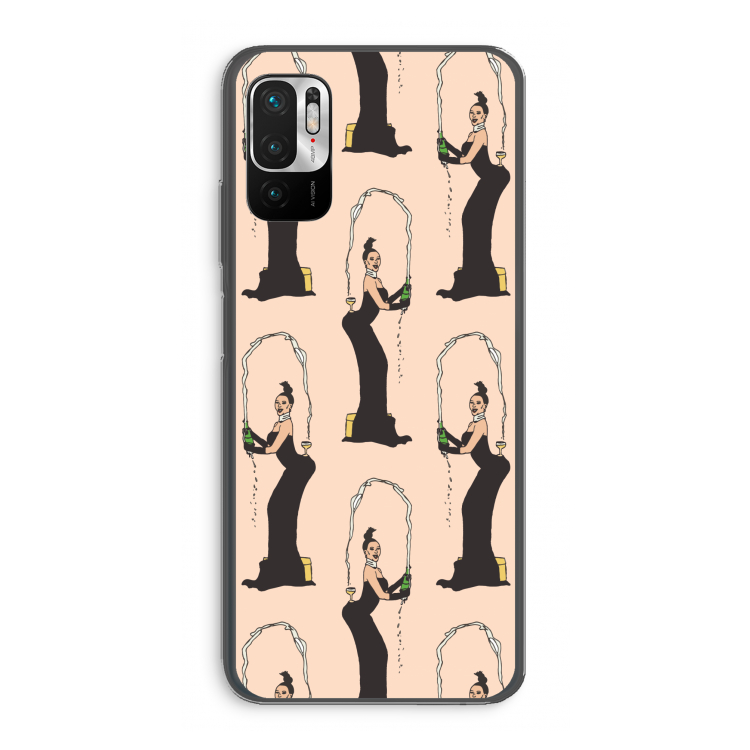 Pop Some Kim: Xiaomi Redmi Note 10 5G Transparant Hoesje
