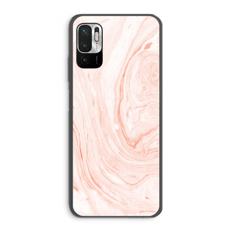 Peach bath: Xiaomi Redmi Note 10 5G Transparant Hoesje