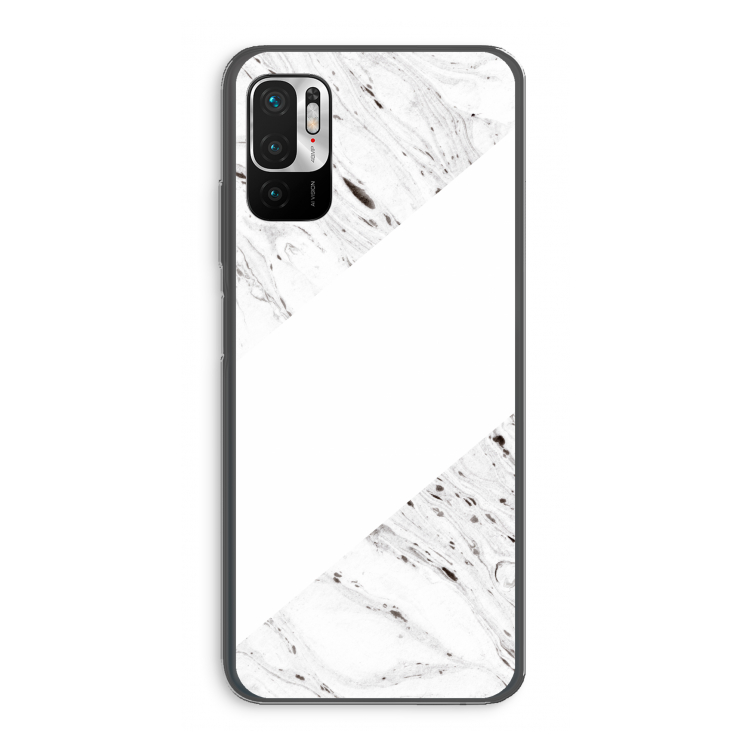 Biggest stripe: Xiaomi Redmi Note 10 5G Transparant Hoesje