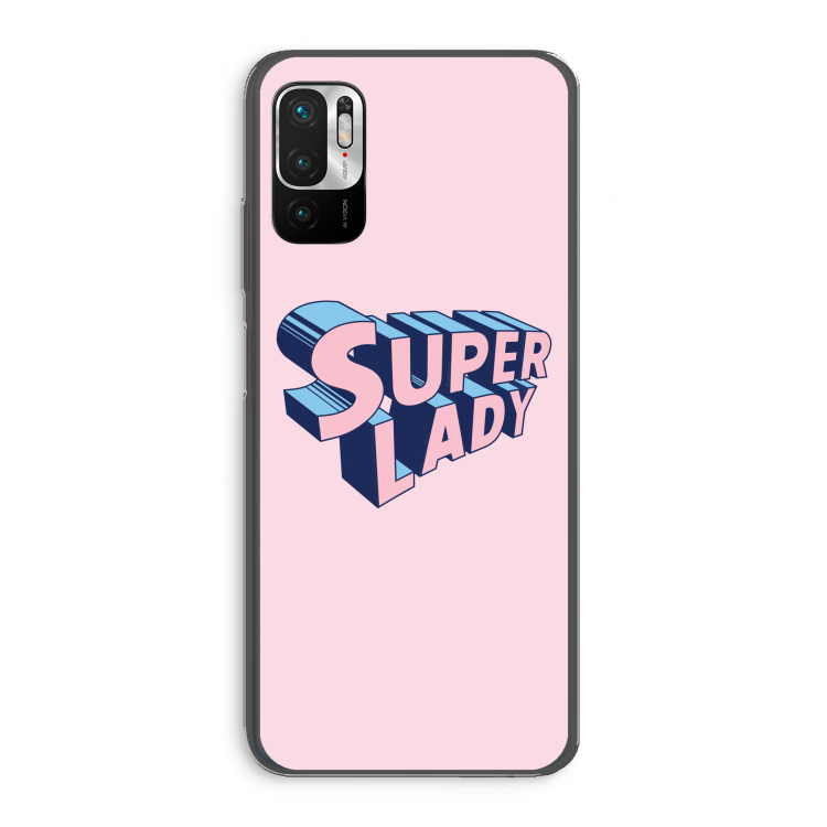 Superlady: Xiaomi Redmi Note 10 5G Transparant Hoesje