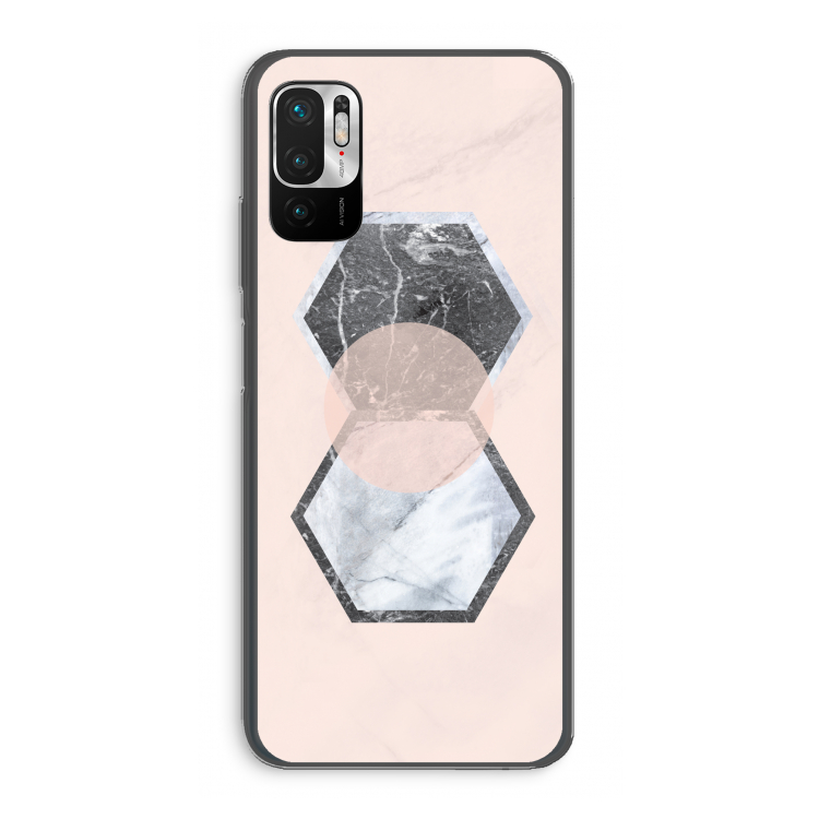 Creatieve toets: Xiaomi Redmi Note 10 5G Transparant Hoesje