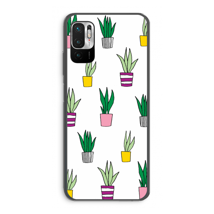 Sanseveria: Xiaomi Redmi Note 10 5G Transparant Hoesje
