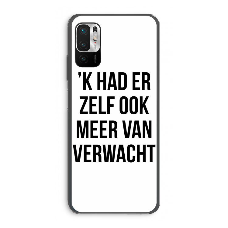 Meer verwacht: Xiaomi Redmi Note 10 5G Transparant Hoesje
