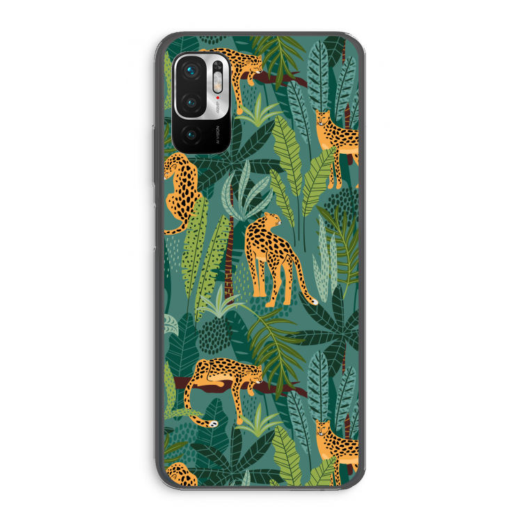 Luipaard 2: Xiaomi Redmi Note 10 5G Transparant Hoesje