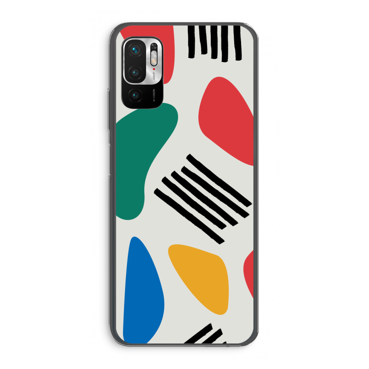 Illustratieve pop 1: Xiaomi Redmi Note 10 5G Transparant Hoesje