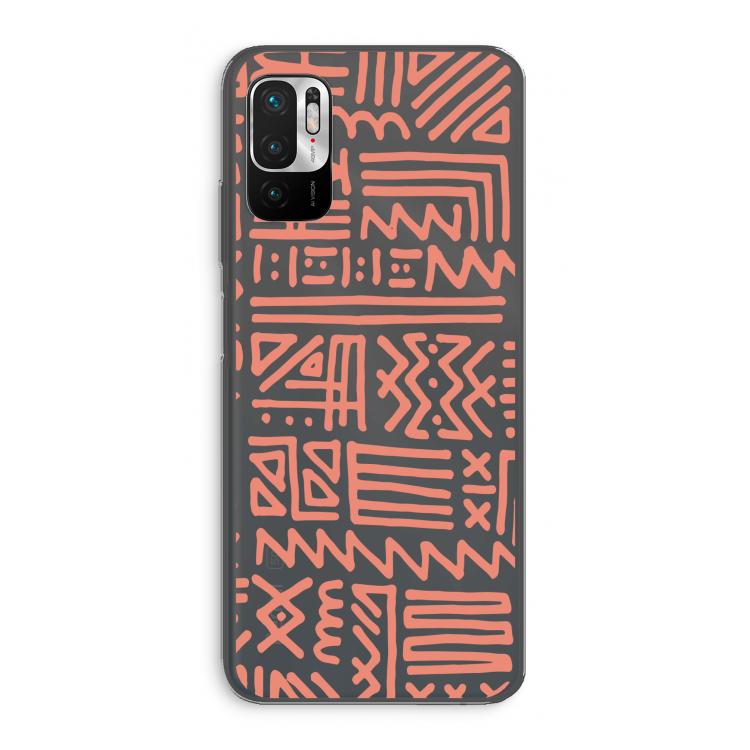 Marrakech Pink: Xiaomi Redmi Note 10 5G Transparant Hoesje