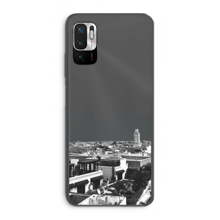 Marrakech Skyline : Xiaomi Redmi Note 10 5G Transparant Hoesje