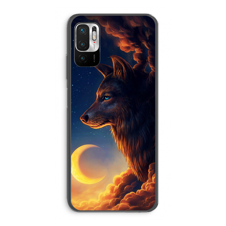 Night Guardian: Xiaomi Redmi Note 10 5G Transparant Hoesje