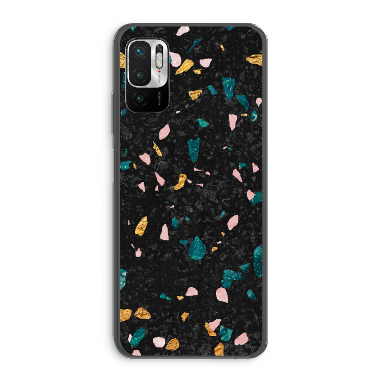 Terrazzo N°10: Xiaomi Redmi Note 10 5G Transparant Hoesje