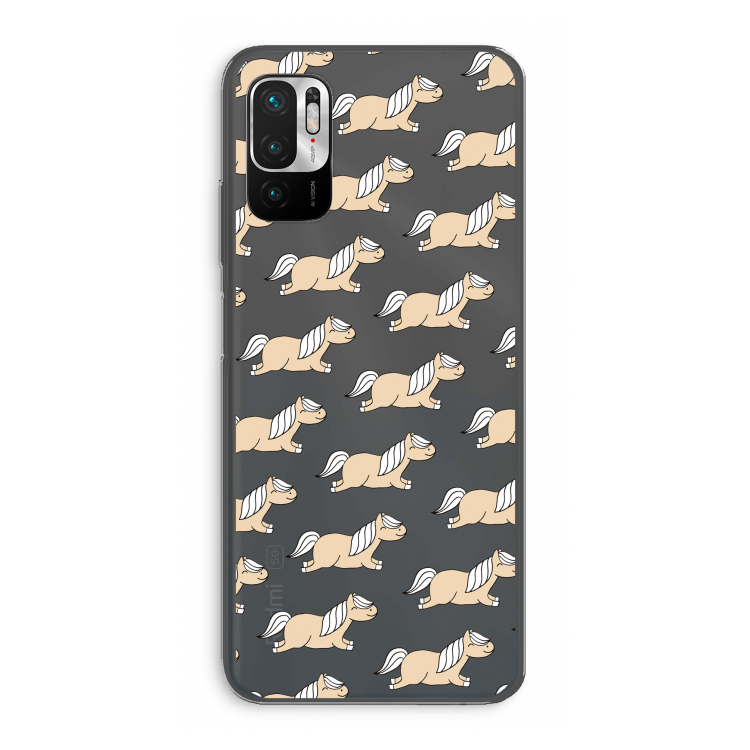 Ponys: Xiaomi Redmi Note 10 5G Transparant Hoesje