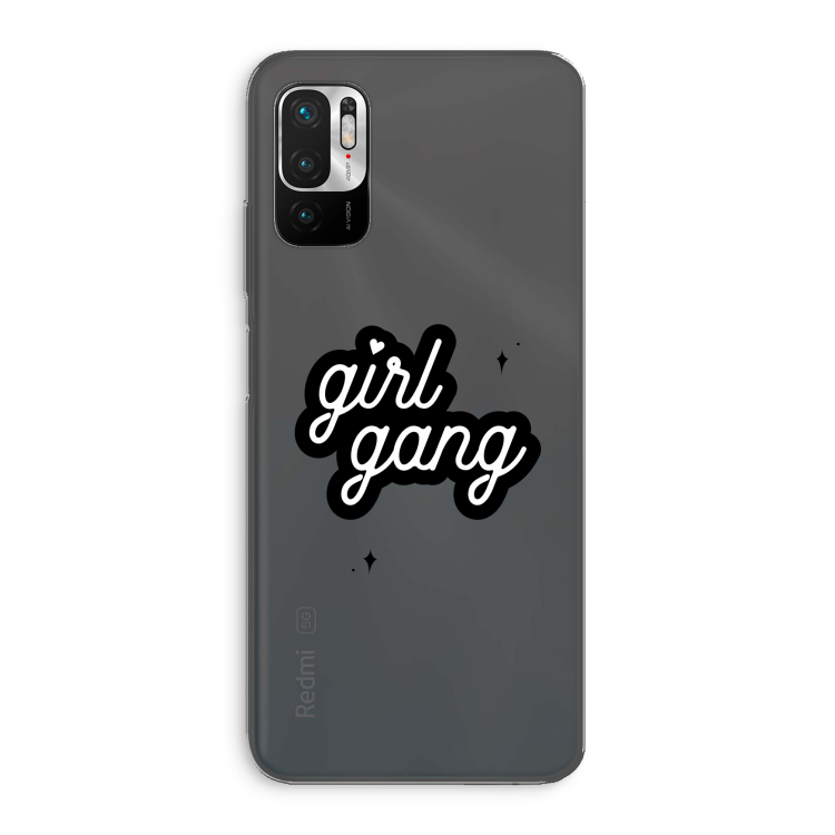 Girl Gang: Xiaomi Redmi Note 10 5G Transparant Hoesje
