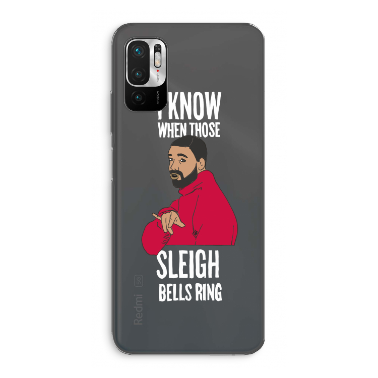 Sleigh Bells Ring: Xiaomi Redmi Note 10 5G Transparant Hoesje