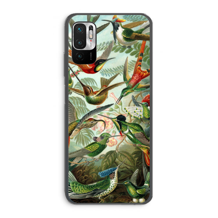 Haeckel Trochilidae: Xiaomi Redmi Note 10 5G Transparant Hoesje