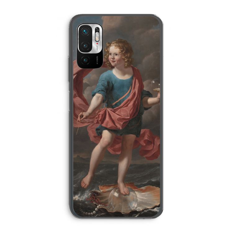Soap Bubbles: Xiaomi Redmi Note 10 5G Transparant Hoesje