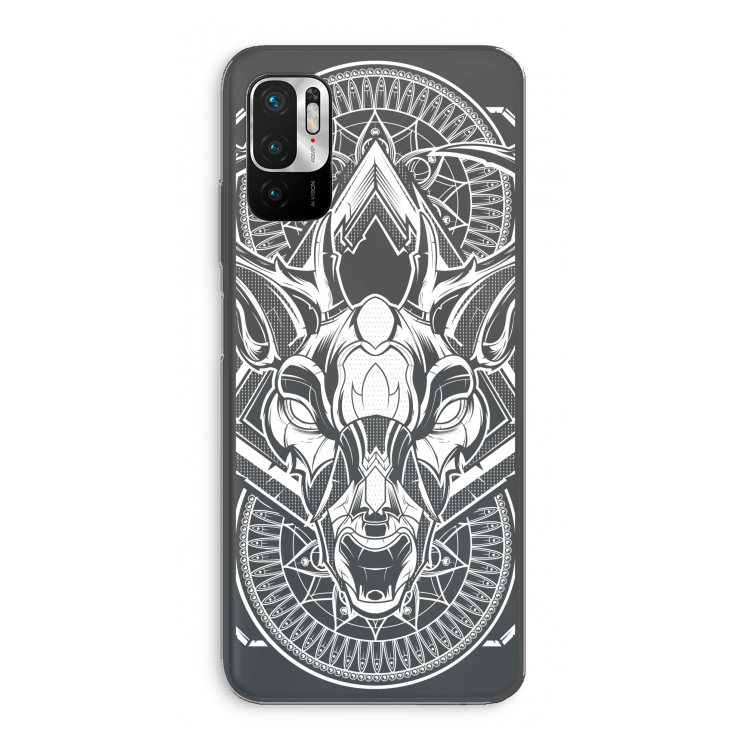 Oh Deer: Xiaomi Redmi Note 10 5G Transparant Hoesje