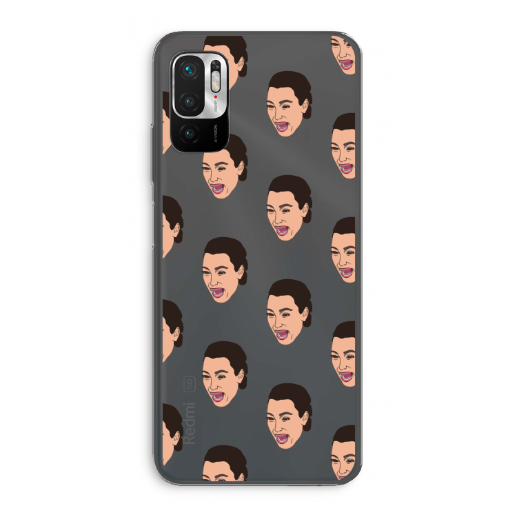Ugly Cry Call: Xiaomi Redmi Note 10 5G Transparant Hoesje