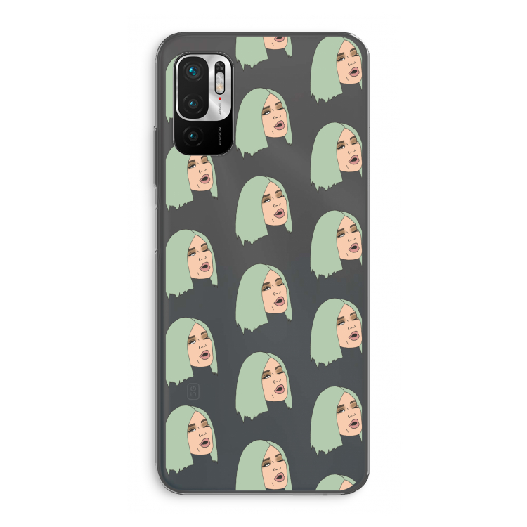 King Kylie: Xiaomi Redmi Note 10 5G Transparant Hoesje