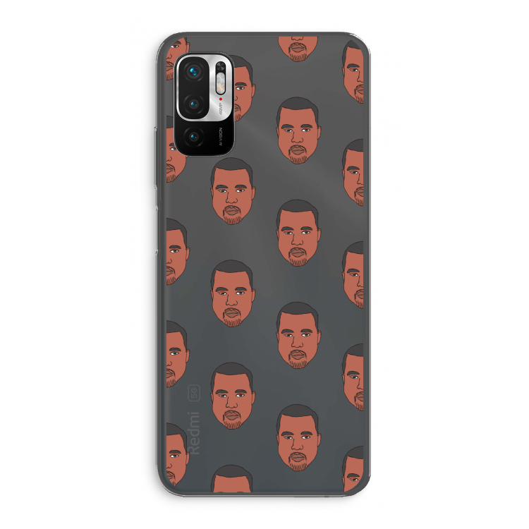 Kanye Call Me?: Xiaomi Redmi Note 10 5G Transparant Hoesje