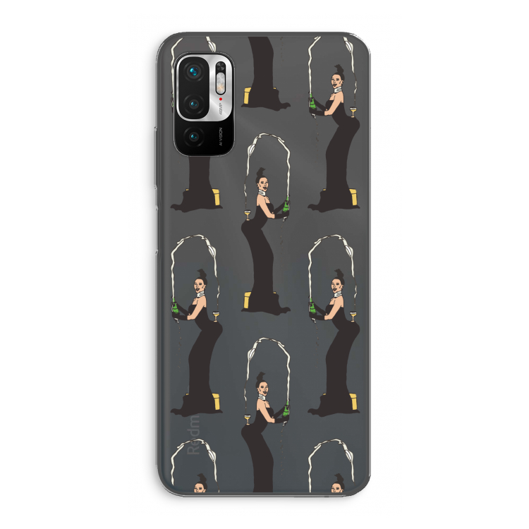 Pop Some Kim: Xiaomi Redmi Note 10 5G Transparant Hoesje