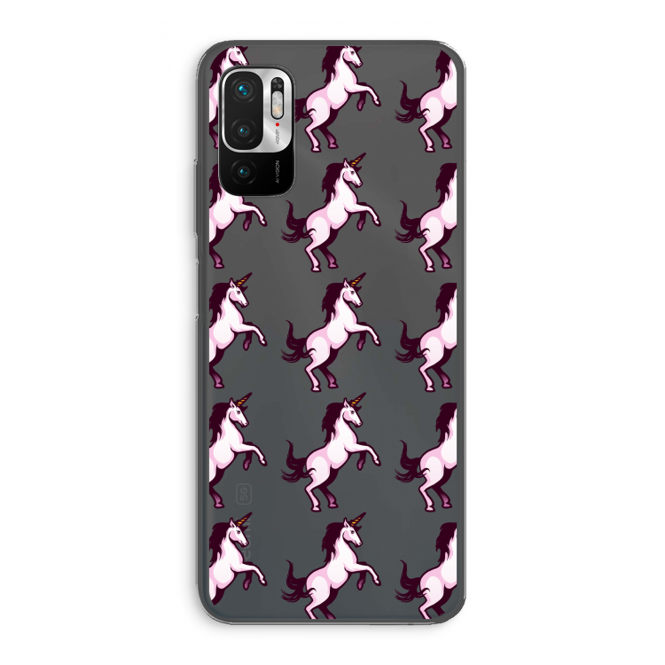 Musketon Unicorn: Xiaomi Redmi Note 10 5G Transparant Hoesje