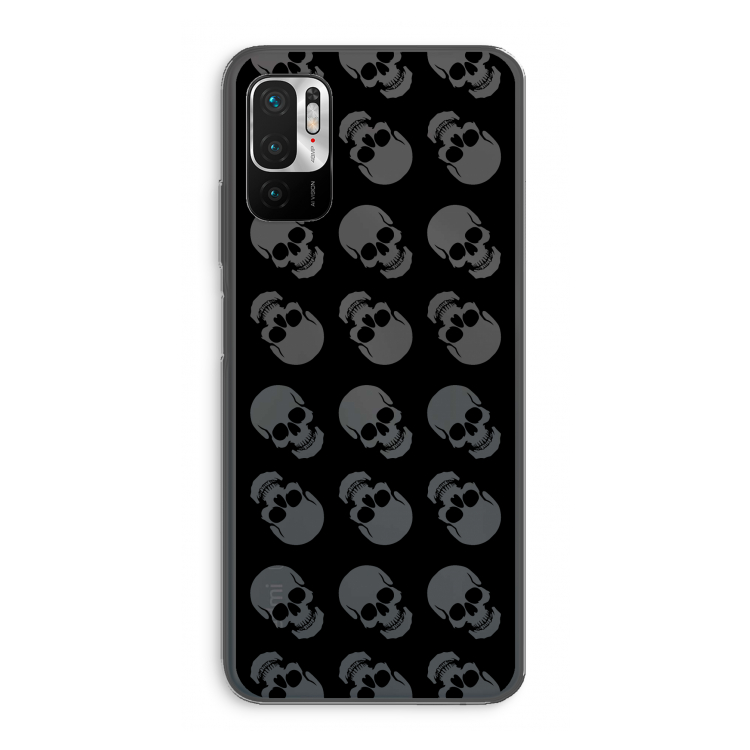 Musketon Skulls: Xiaomi Redmi Note 10 5G Transparant Hoesje