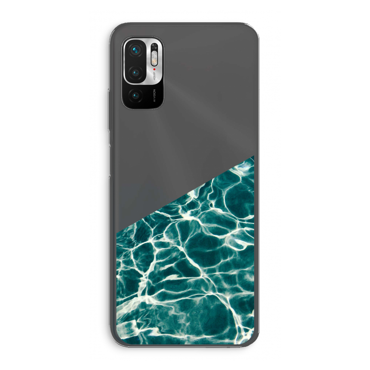 Weerkaatsing water: Xiaomi Redmi Note 10 5G Transparant Hoesje