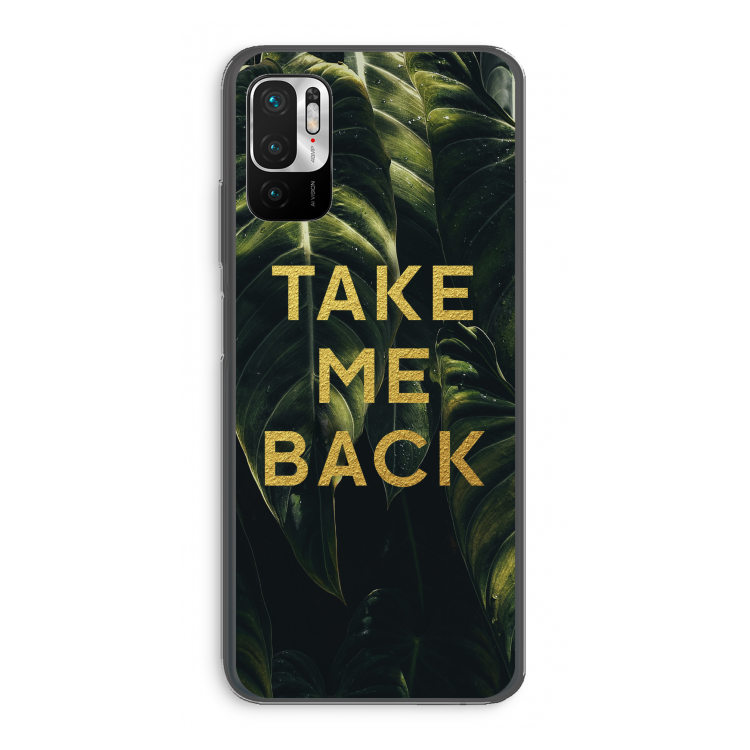 Take me back: Xiaomi Redmi Note 10 5G Transparant Hoesje