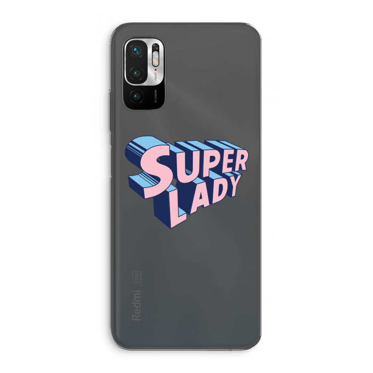 Superlady: Xiaomi Redmi Note 10 5G Transparant Hoesje