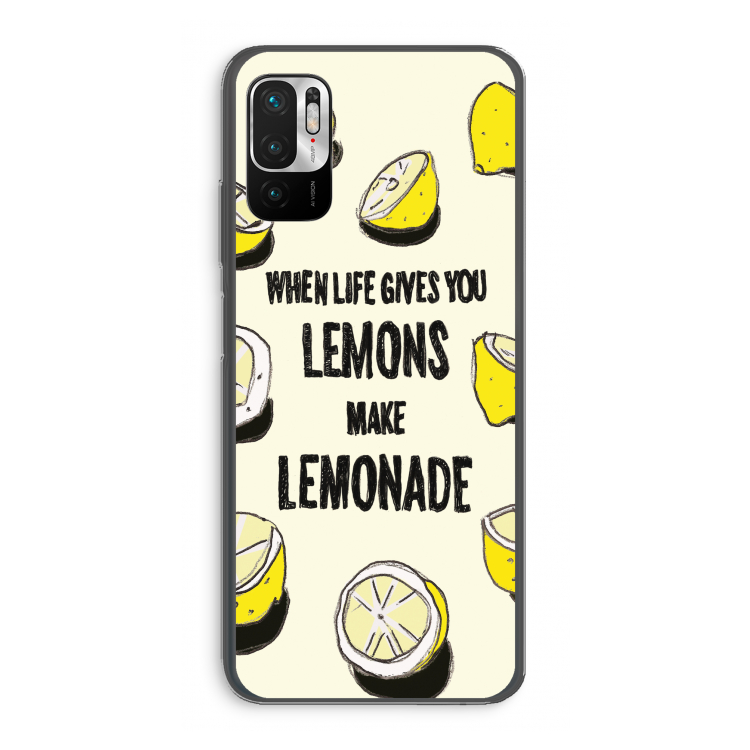 Lemonade: Xiaomi Redmi Note 10 5G Transparant Hoesje