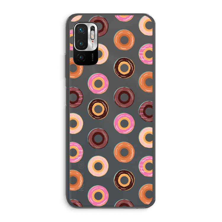Donuts: Xiaomi Redmi Note 10 5G Transparant Hoesje