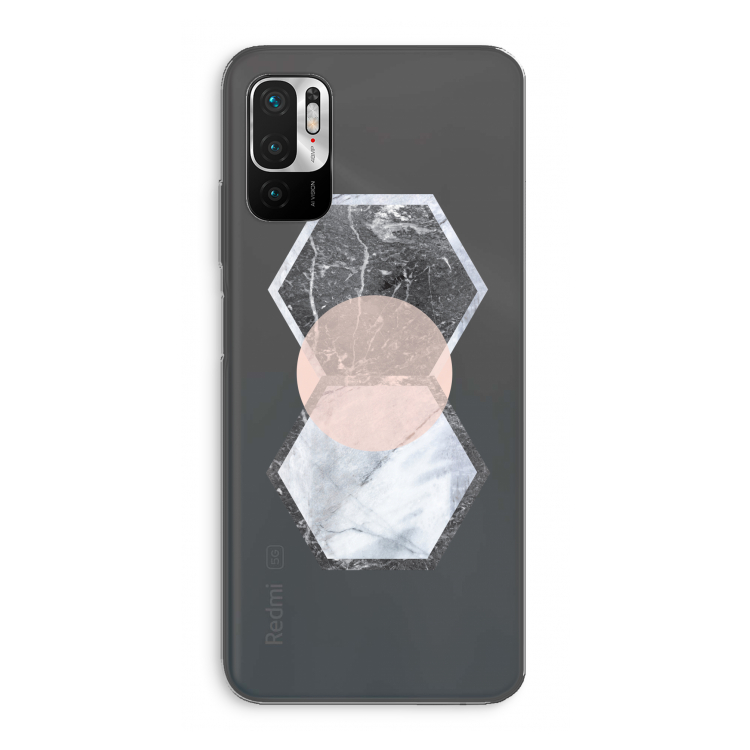 Creatieve toets: Xiaomi Redmi Note 10 5G Transparant Hoesje