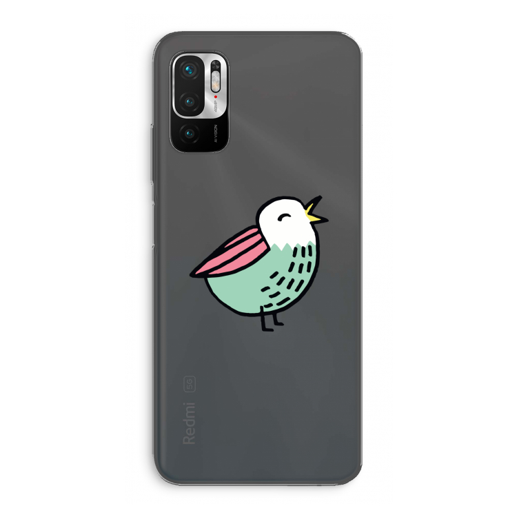 Birdy: Xiaomi Redmi Note 10 5G Transparant Hoesje