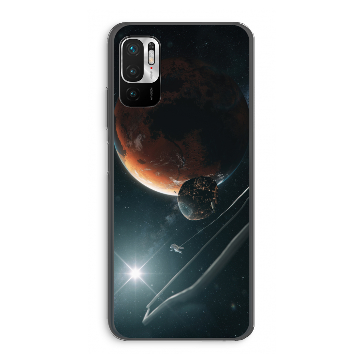 Mars Renaissance: Xiaomi Redmi Note 10 5G Transparant Hoesje