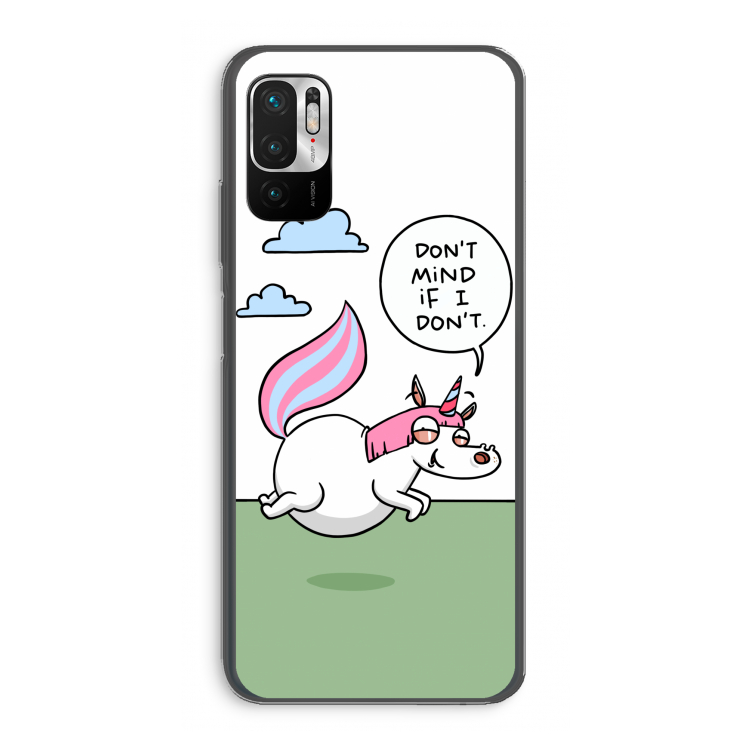 Unicorn: Xiaomi Redmi Note 10 5G Transparant Hoesje