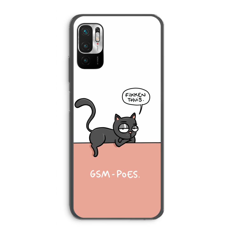 GSM poes: Xiaomi Redmi Note 10 5G Transparant Hoesje
