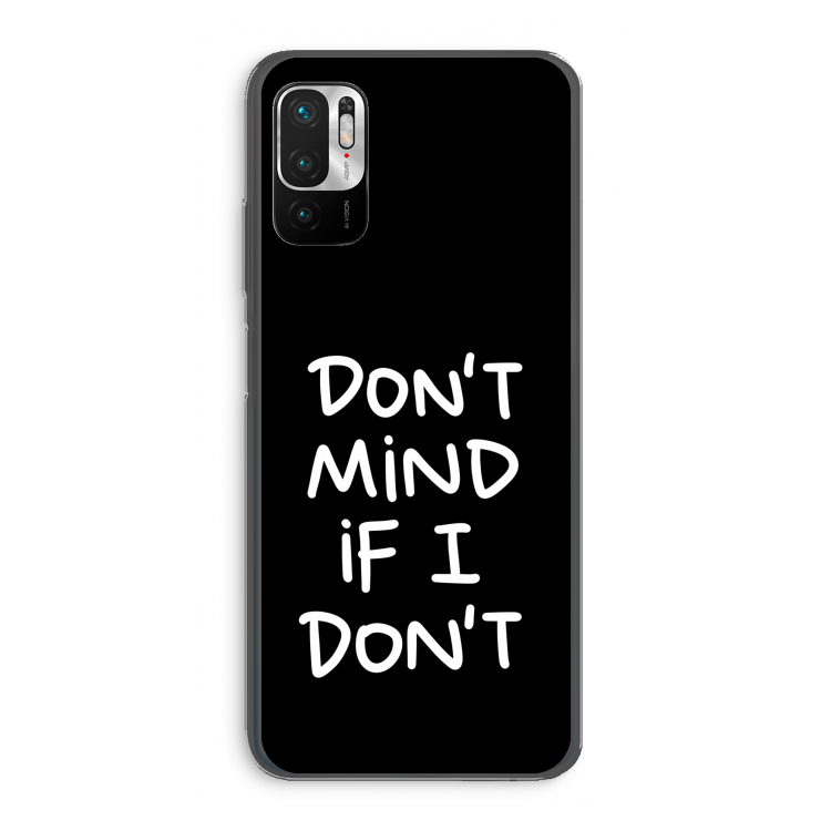 Don't Mind: Xiaomi Redmi Note 10 5G Transparant Hoesje