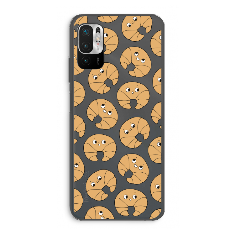 Croissant: Xiaomi Redmi Note 10 5G Transparant Hoesje