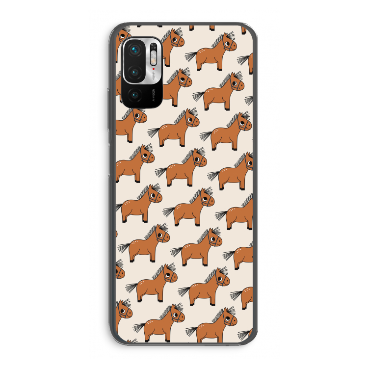 Pony: Xiaomi Redmi Note 10 5G Transparant Hoesje