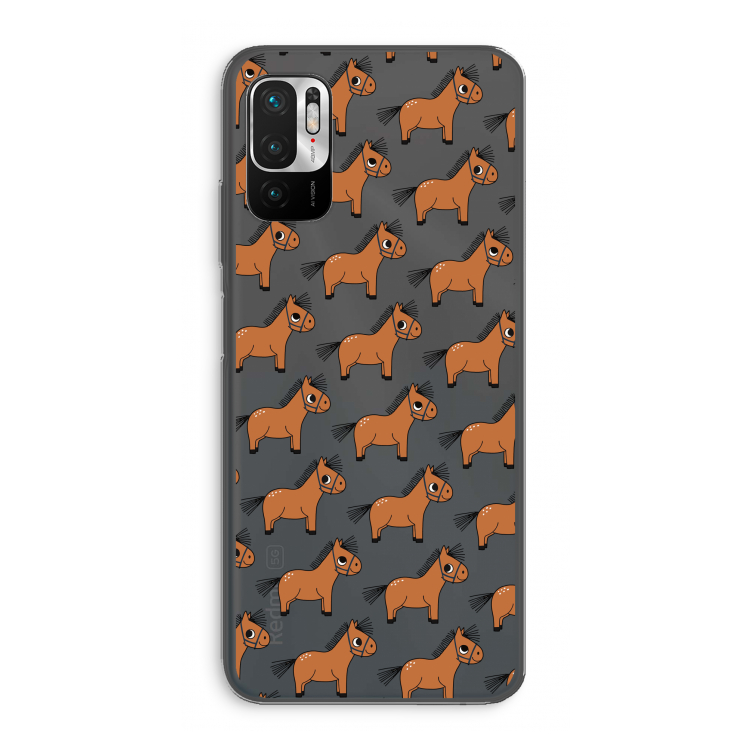 Pony: Xiaomi Redmi Note 10 5G Transparant Hoesje