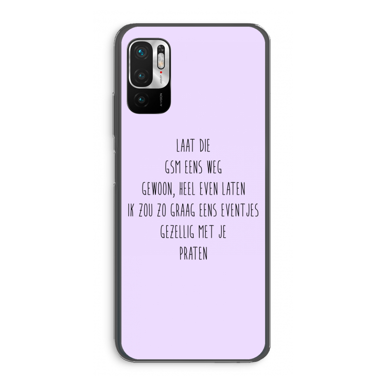 GSM: Xiaomi Redmi Note 10 5G Transparant Hoesje