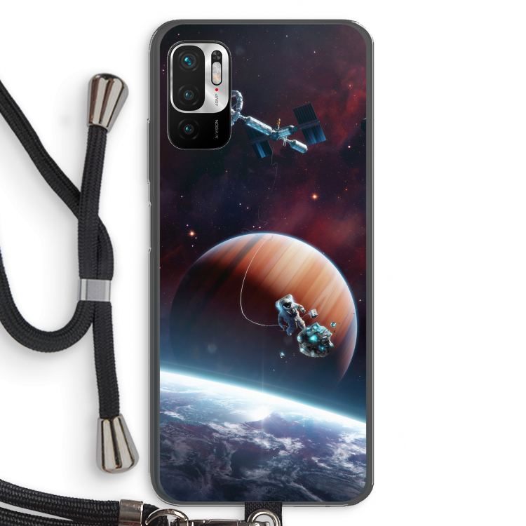 Examiner: Xiaomi Redmi Note 10 5G Transparant Hoesje met koord