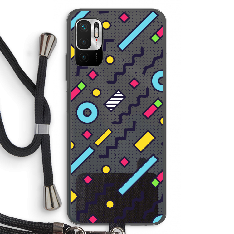 8-bit N°8: Xiaomi Redmi Note 10 5G Transparant Hoesje met koord