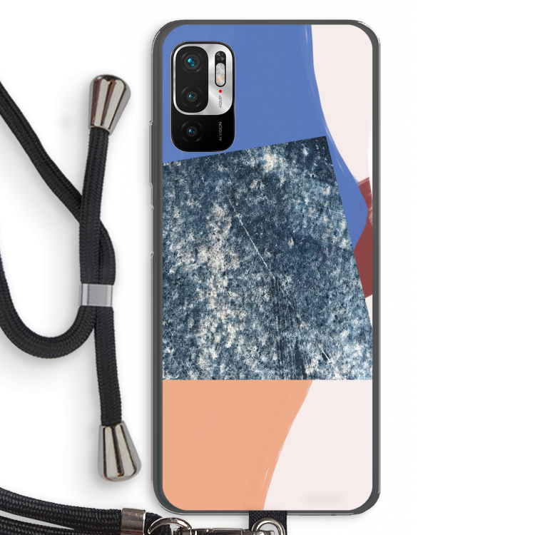 Billy: Xiaomi Redmi Note 10 5G Transparant Hoesje met koord