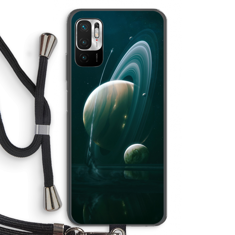 Mercurius: Xiaomi Redmi Note 10 5G Transparant Hoesje met koord