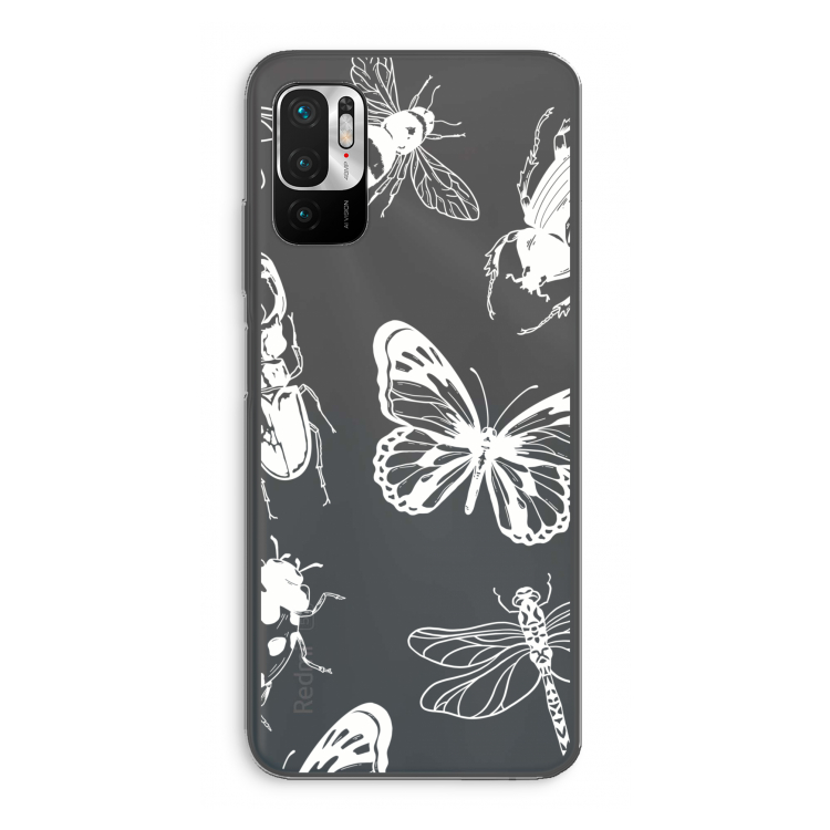 Tiny Bugs: Xiaomi Redmi Note 10 5G Transparant Hoesje