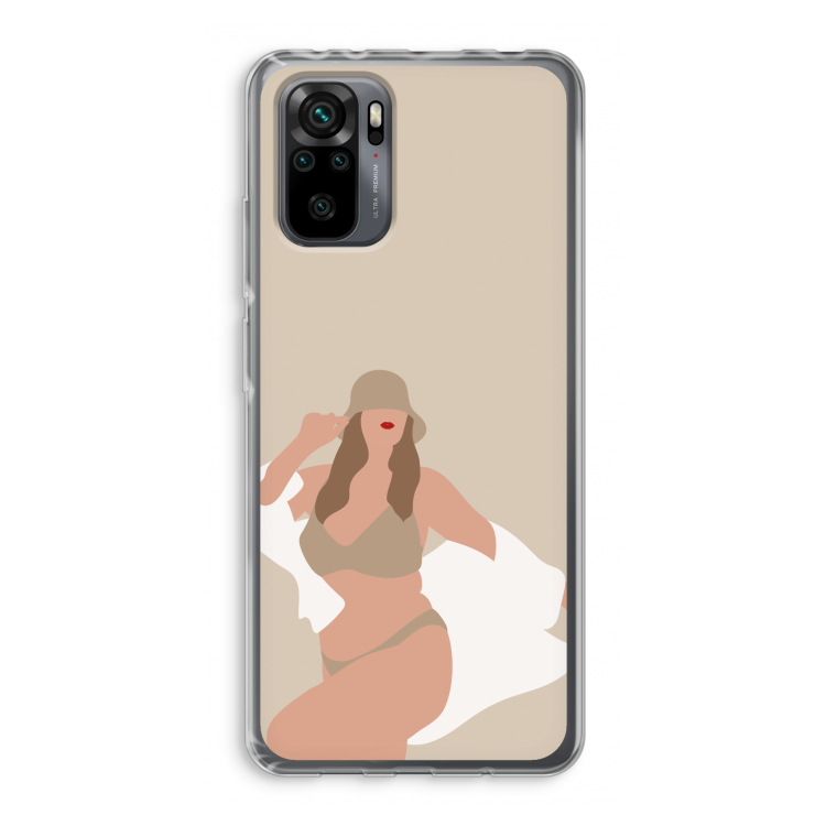One of a kind: Xiaomi Redmi Note 10 Pro Transparant Hoesje